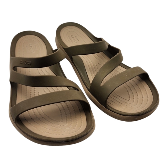 CROCS Shoes - Crocs Lightweight Rubber Beach Slide